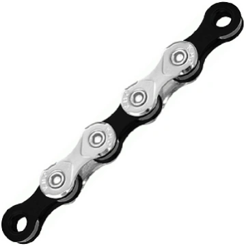 Ķēde KMC X10 Silver Black