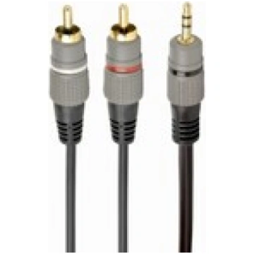 3.5 mm stereo - 2 RCA 1.5m Gembird