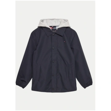 Tommy Hilfiger Pārejas jaka KB0KB08869 Tumši zils 
