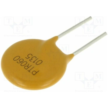 Fuse: PTC polymer; 1.35A; Imax: 40A; THT; PTR060V;
