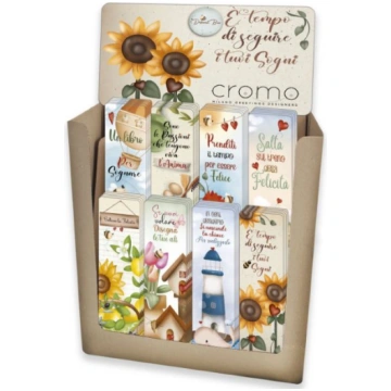 SEGNALIBRO IN CARTONCINO 5X17 DEBORA BEE CROMO