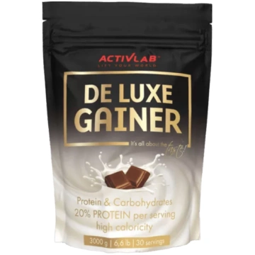 ACTIVLAB Deluxe Gainer Chocolate maisījums, 300 g