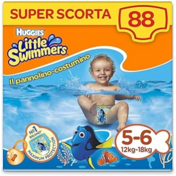 Huggies Little Swimmers L, 5-6 izmērs (12-18 kg), 