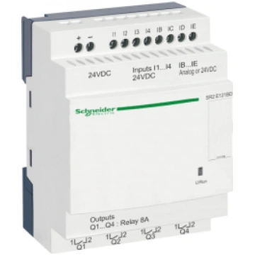 ZELIO 2 PROG.RELEE 12 24 VDC Discrete input number