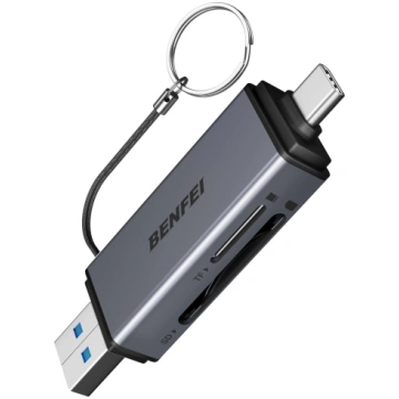 Benfei 2-in-1 USB-C / USB-A 3.0 karšu lasītājs SD 