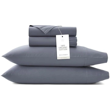 BOLL & BRANCH Signature Hemmed Luxury 100% organis