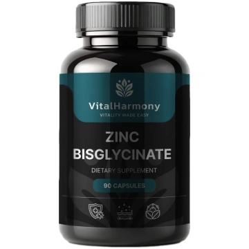 VitalHarmony Zinc Bisglycinate 90 Capsules