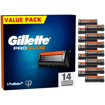 Skuvekļa asmenis Gillette Proglide, 14 gab