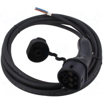 EMobility: cable | 1x0.5mm2,3x6mm2 | 250VAC | 7.4k