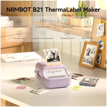 Drua etykiet Niimbot B21 Pro Portable Label Printe