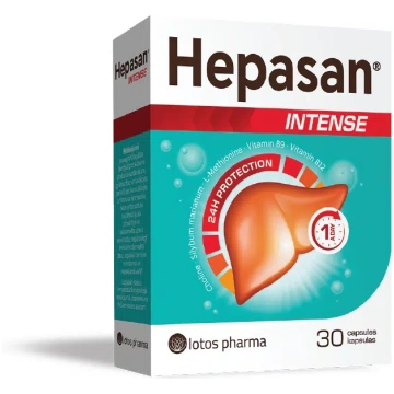 Hepasan INTENSE, 30 kapsulas