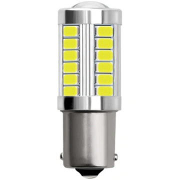 P21W - BA15S oranža LED 33 diožu - vienkontaktu au