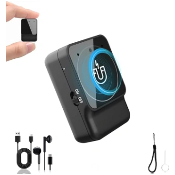 64 GB mini diktofons - portatīvais USB-C diktofons