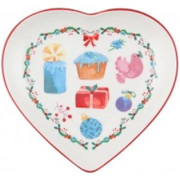 Vassoio a cuore Natale Gifts Maxwell & Williams Ch