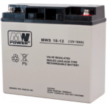MW Power MWS 18-12 12V 18Ah 17Ah M5 Bolt APC UPS R