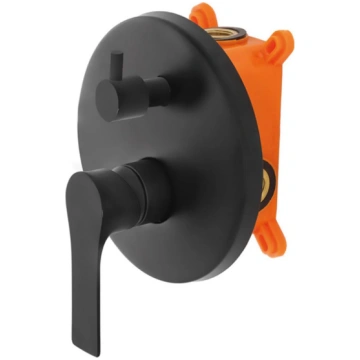 Built-in Shower Mixer with Diverter, Single Lever