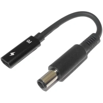 Adapter USB CoreParts USB-C - DC-in Czarny (MBXUSB