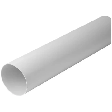 Europlast ventilācijas PVC caurule apaļa d125mm, 0