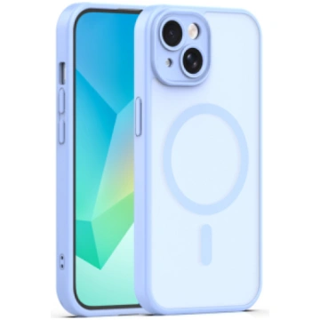 Mag Matt case for iPhone 13 6,1" light blue GSM274