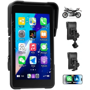 SIXWIN Carplay motociklu displejs Moto ar bezvadu 