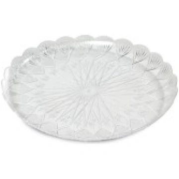 Plastmasas paplātes caurspīdīgas komplekts 3 gab.