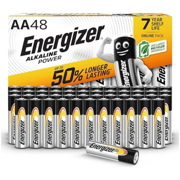 Energizer AA sārmu baterijas, 48 gab. ANEB07ZQVWZK