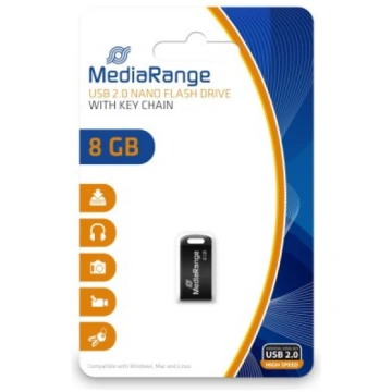 MEMORY DRIVE FLASH USB2 8GB/MR920 MEDIARANGE