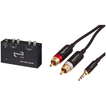 Dynavox TC-20 Phono priekšpastiprinātājs, kompakts