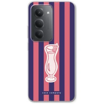 Redmi 15 Transparent Case - Pink Fizz CaseCompany