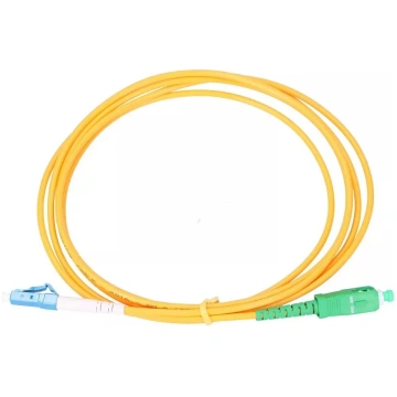 Optiskais patchcord Extralink LC/UPC – SC/APC, vie
