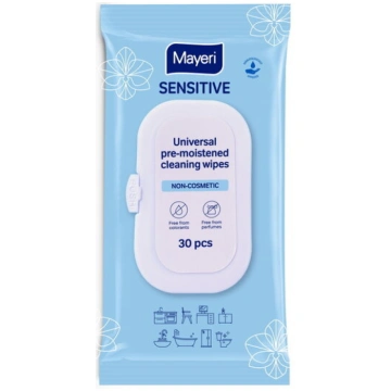 MAYERI Sensitive universālas mitrās salvetes 30 ga