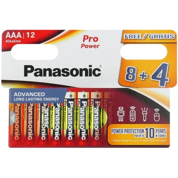 Panasonic Pro Power LR03 AAA Alkaline baterijas, 1