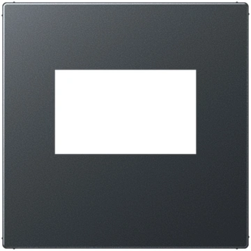 Jung centralplate USB lādētājam antracīta matēta A