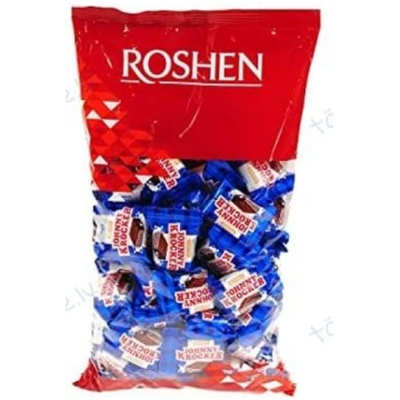 Šokolādes konfektes ROSHEN "Johnny Krocker Milk", 