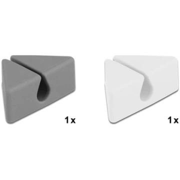 Delock Cable Holder triangle Set 2 pieces 18328