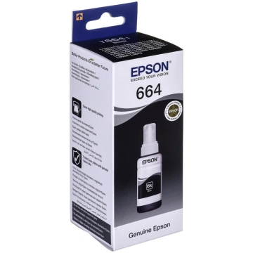 Epson T6641 melnas tintes pudelīte 70 ml