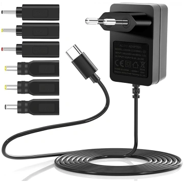TYPE C barošanas avots 12V 2A 24W AC/DC adapteris 