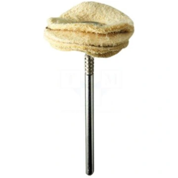 Polishing wheel | Ø: 21mm | Tool material: chamois
