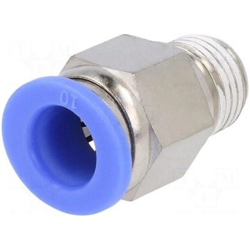 Push-in fitting | straight | -0.95÷15bar | nickel 