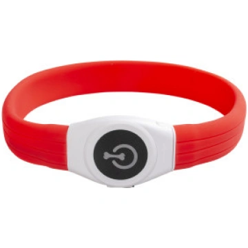 Duvo Plus Flash light ring maxi USB red L - USB uz