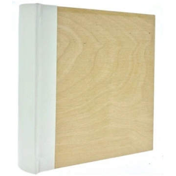 Fotoalbums Gedeon Wood White, 10x15 cm