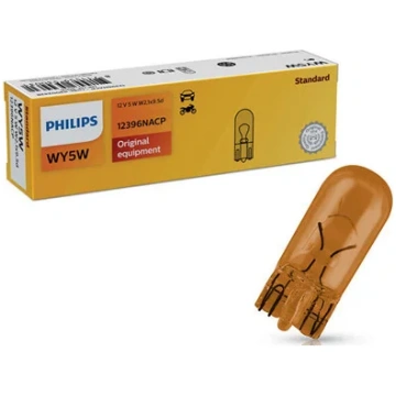 Spuldze PHILIPS WY5W 12V Dzintara PHILIPS – Spuldz