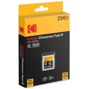 Zibatmiņa Kodak 256GB CFexpress Type B EKMCFX256GK