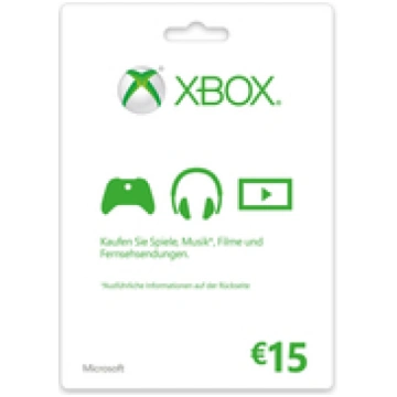 Microsoft Xbox LIVE Geschenkkarte 15? (K4W-02559) 