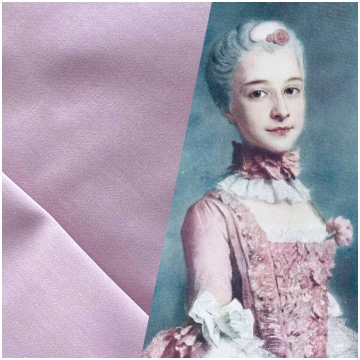 NEW Queen Ester 100% Cotton Sateen Fabric in Pink 