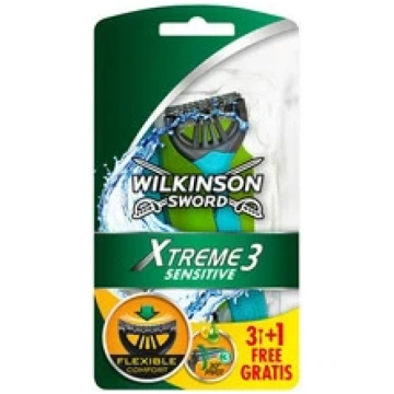 Wilkinson Sword Xtreme3 Sensitive (4 pcs) - Dispos