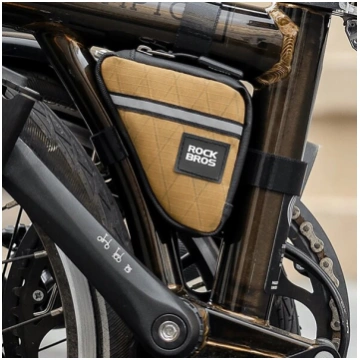 Rockbros Triangle Bike Frame Bag 0.25L - Brown