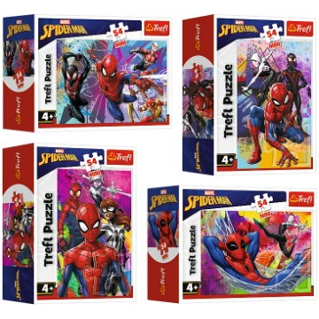 TREFL SPIDER-MAN Puzle Mini Zirnekļcilvēks, 54 gab