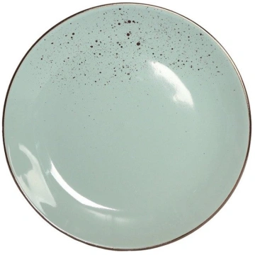 DINNER PLATE WITH SPECKLE MINT 27CM