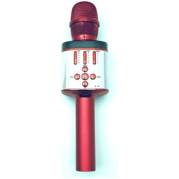 Bezvadu Bluetooth karaoke mikrofons Q136 Ar gaisma